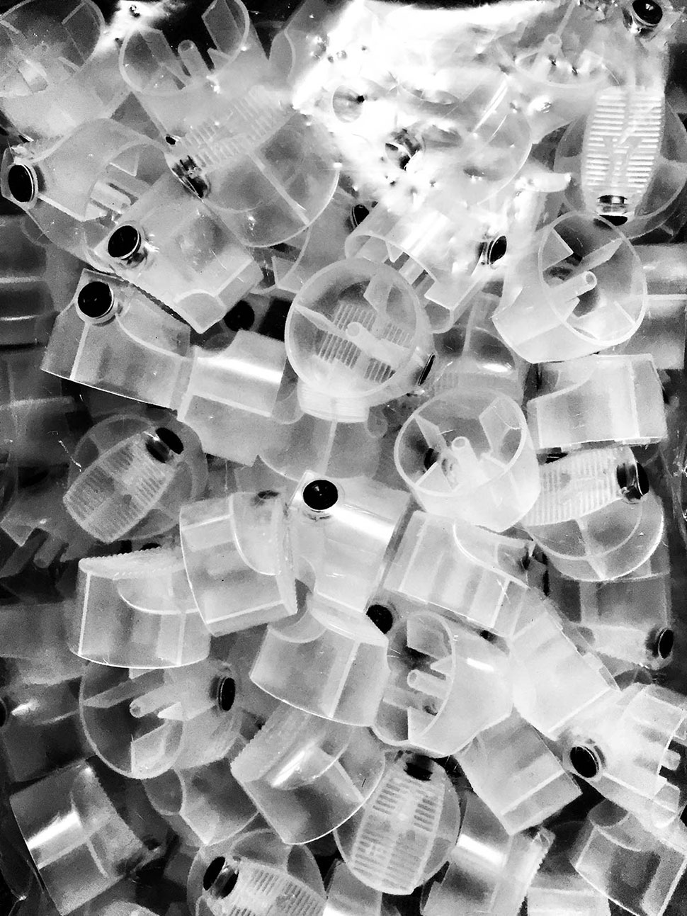 Still Caps auf einem Haufen