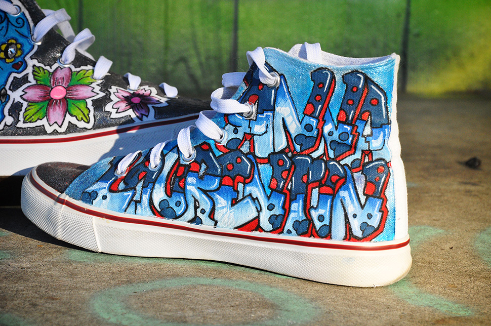 Detailaufnahme Schuhe Anna