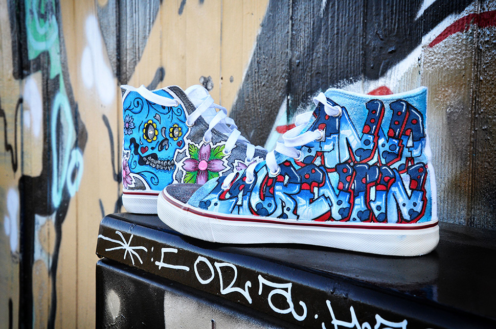 Detailaufnahme Schuhe Anna